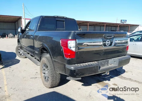 2017 Nissan Titan Xd Platinum Reserve Diesel from USA, damaged, VIN 1N6BA1F47HN545081